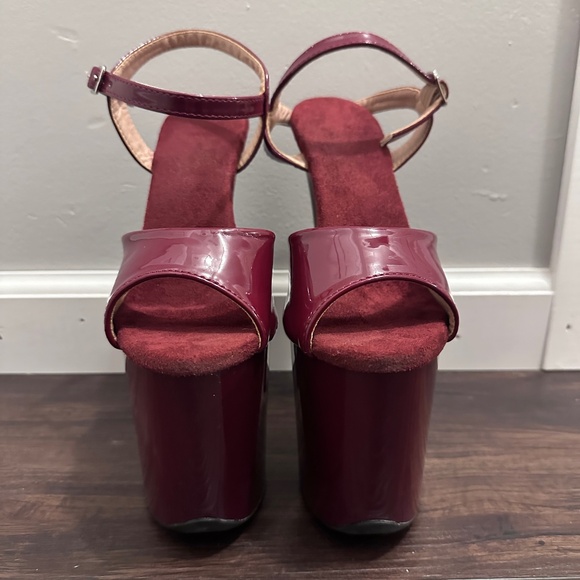 LEECABE DANCE PLATFORMS 8'' STILETTO - Picture 2 of 8